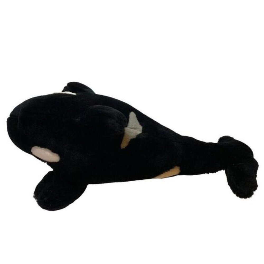 Sea World Orca Shamu Killer Whale Plush 16inchBlack White Stuffed Animal Soft To